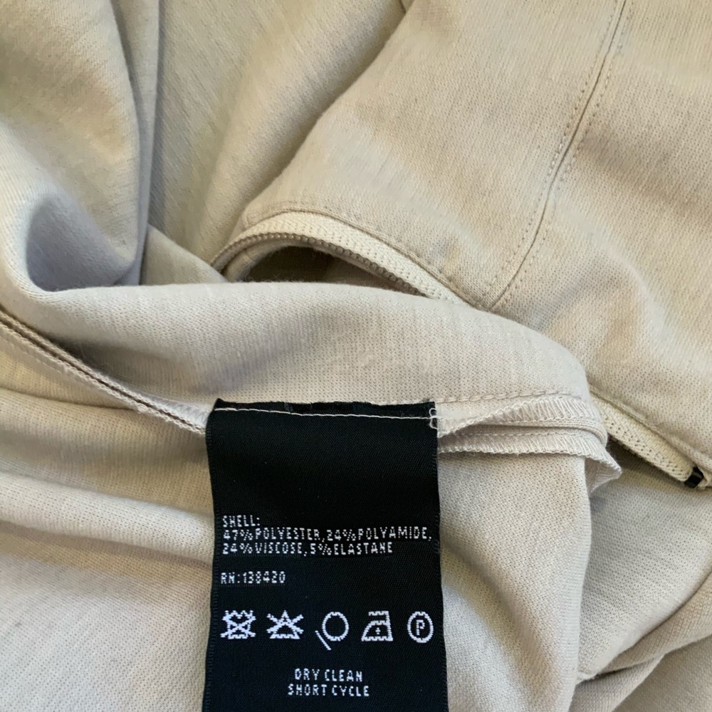 Beige/Oatmeal Long Jacket - Picture 12 of 13